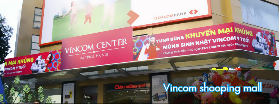 Slide - Vincom shooping mall 